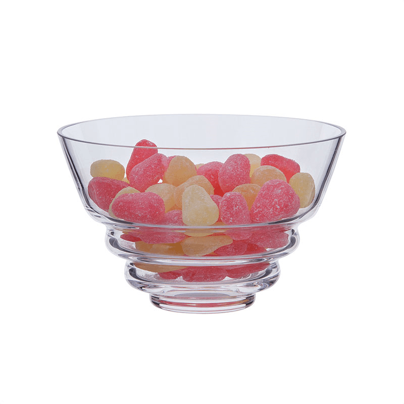 Wibble Set of 2 Bowls, D14cm, Clear
