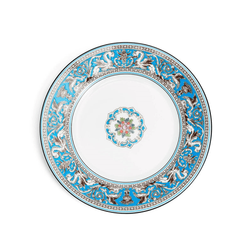 Image showing the Florentine Plate, D20cm, Turquoise product.