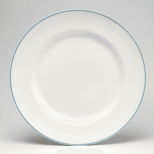 Image showing the Dinner Plate, D26cm, Duck Egg Rim product.