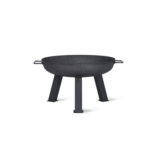 Image showing the Foscot Small fire pit, H34.5 x W55 x D55cm, Black product.