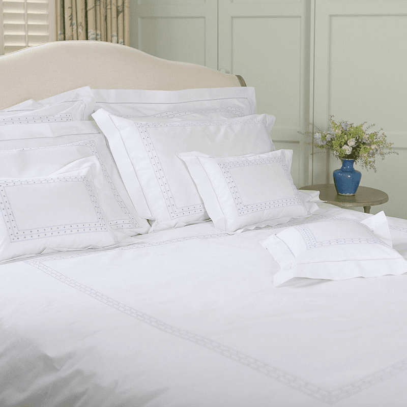 Matilda Pillowcase, Super King, Blue