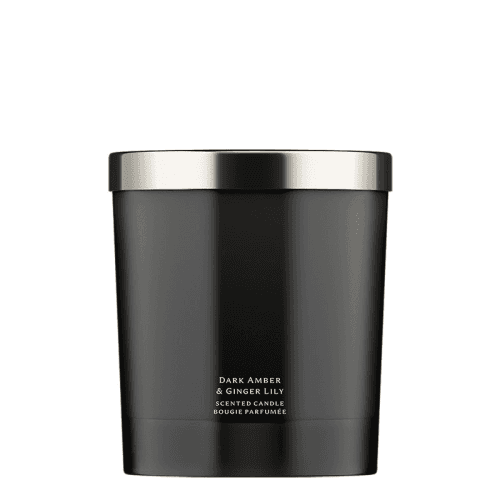 Image showing the Dark Amber & Ginger Lily Home Candle, 200g product.