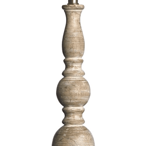 Image showing the Otto Small table lamp - base only, H33 x W11cm, White product.