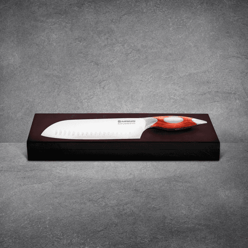 Image showing the Japanese style chef knife 8"Santoku Knife product.