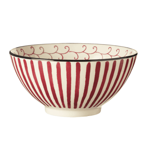Image showing the Kintaro Set of 4 Bowls, D16cm, Cochineal product.