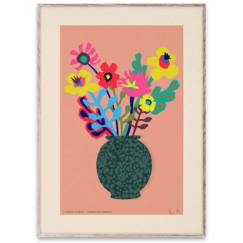 Flower Studies 02 (Sommar) Art Print, 50 x 70cm