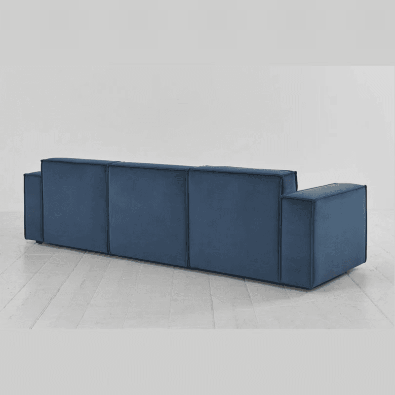 Model 03 3 Seater Velvet Sofa, Teal
