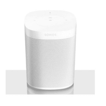 SONOS One Generation 2 Smart Speaker with Alexa, White