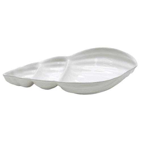 Image showing the Aparte 3 part appetizer dish, 40cm, White product.