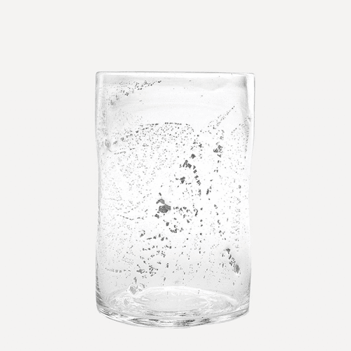 Image showing the MOLTEN 1090 Set of 2 FLECK Tumblers, H12cm, Silver product.