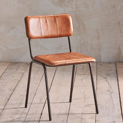 Image showing the Ukari Dining Chair, Aged Tan product.