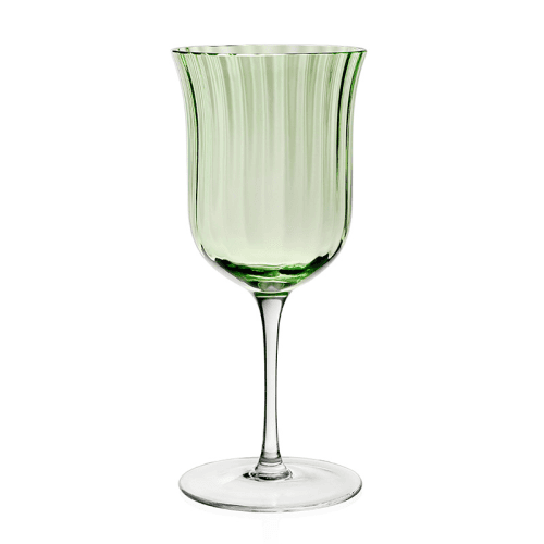 Image showing the Corinne Water Goblet, 320ml, Green product.