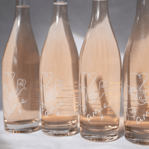 Image showing the 4 Bottles of Premium Rose Wine, 75cl product.