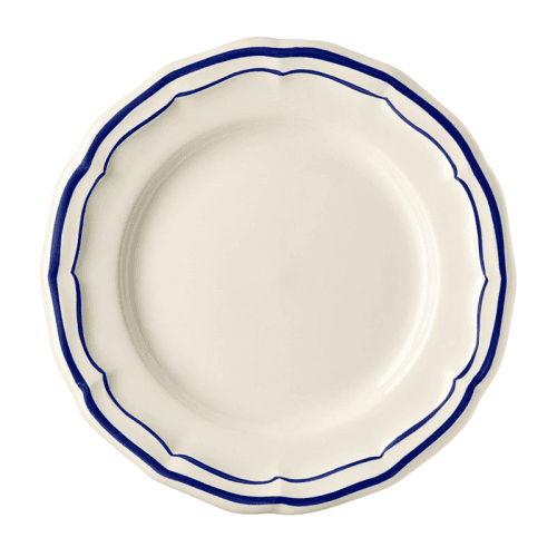 Image showing the Canape Plates, Filet Bleu, Set of 4 product.