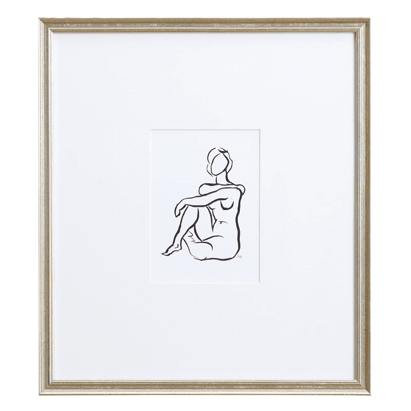 Sketch Seated III Print