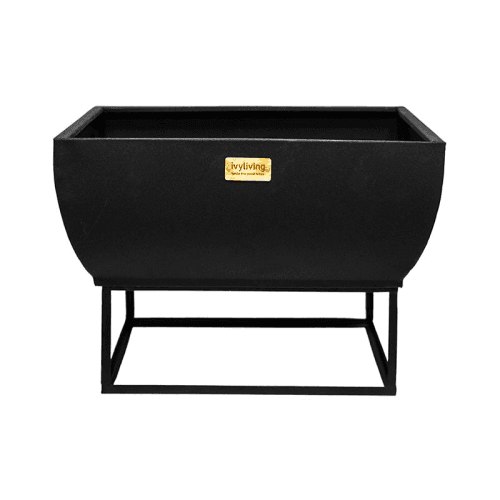 Image showing the Windermere Outdoor firebowl, W50cm, Black product.