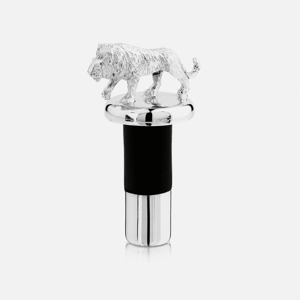 The Highland Safari Collection Stopper, D5 x H8cm, Lion