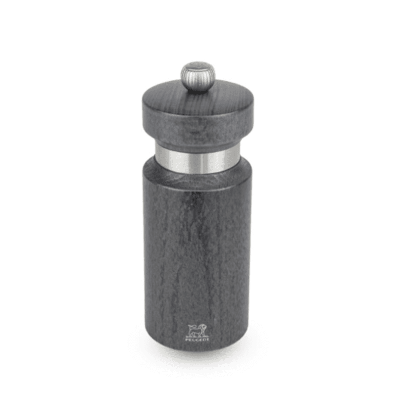 Royan Salt Mill, 14cm, Wood / Stainless Steel