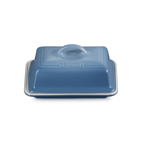 Image showing the Stoneware Butter Dish, 17cm, Chambray product.