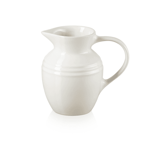 Image showing the Stoneware Breakfast jug, 600ml, Meringue product.