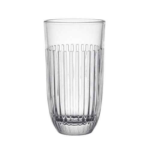 Image showing the Ouessant Set of 6 Tall Tumblers, 450ml, Clear product.