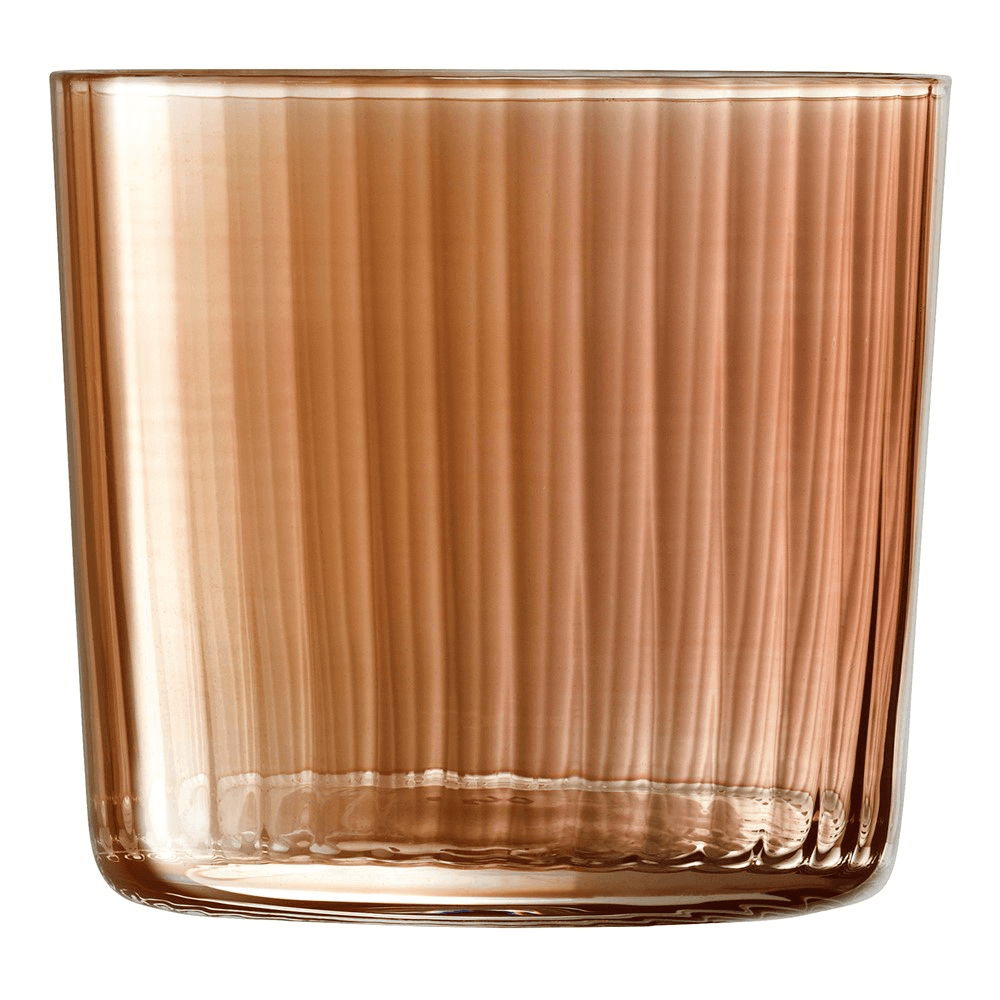 Gems Set of 4 tumblers, 310ml, amber
