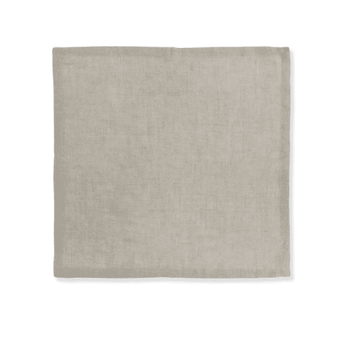 Image showing the Classic Set of 4 Napkins, 40 x 40cm, Natural product.