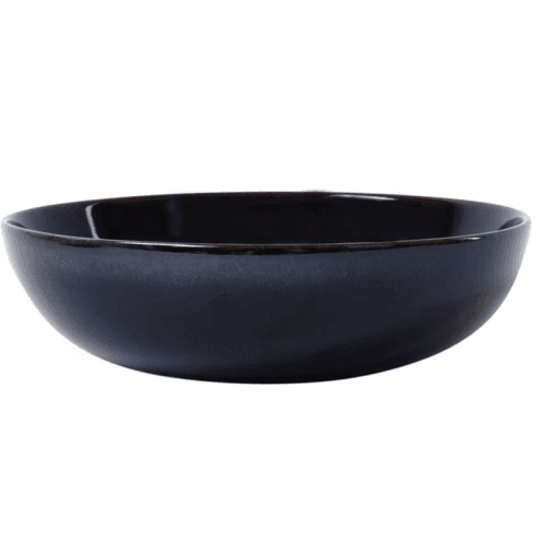 Image showing the Tourron Serving Bowl, D33cm, Indigo product.
