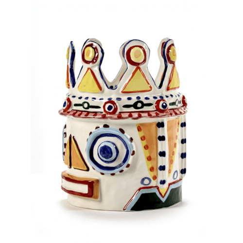 Image showing the Ottolenghi Sicily Vase 02, H34.5cm, Multi product.