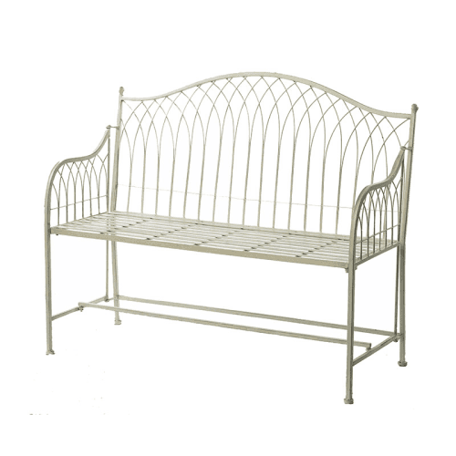 Image showing the Hampton Bench, Cream product.