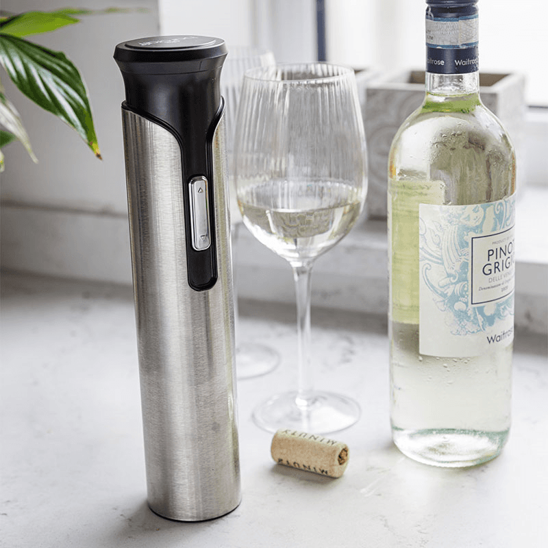 Electric Corkscrew, Stainless Steel