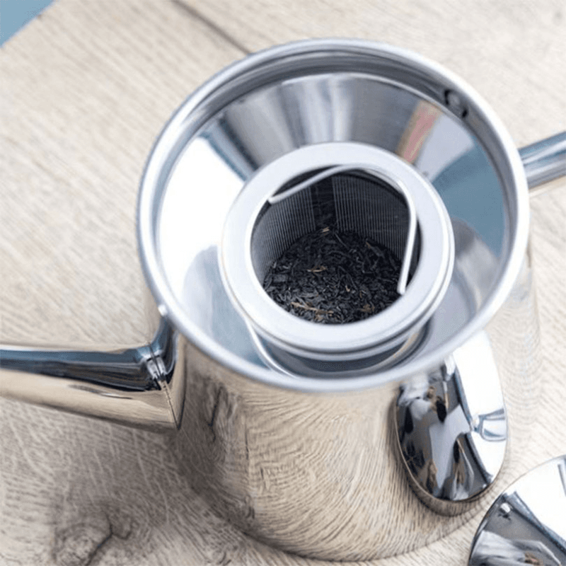 Stainless Steel Infuser Teapot, 8 Cup, Stainless Steel