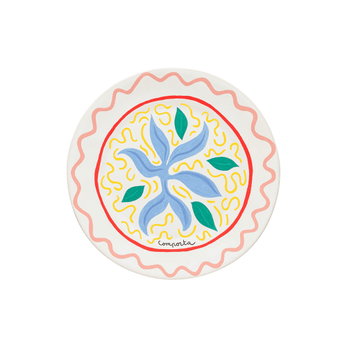 Image showing the Summer Bliss Seaweed Dinner Plate, D27cm, Multi product.