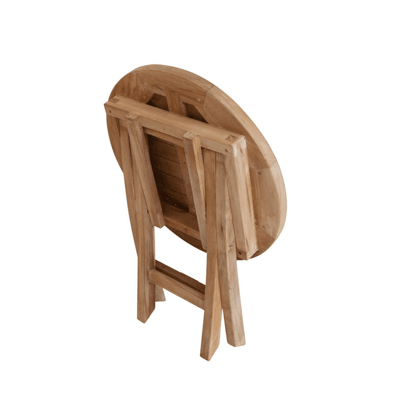 Lavender Round Coffee Table, D50cm, Teak