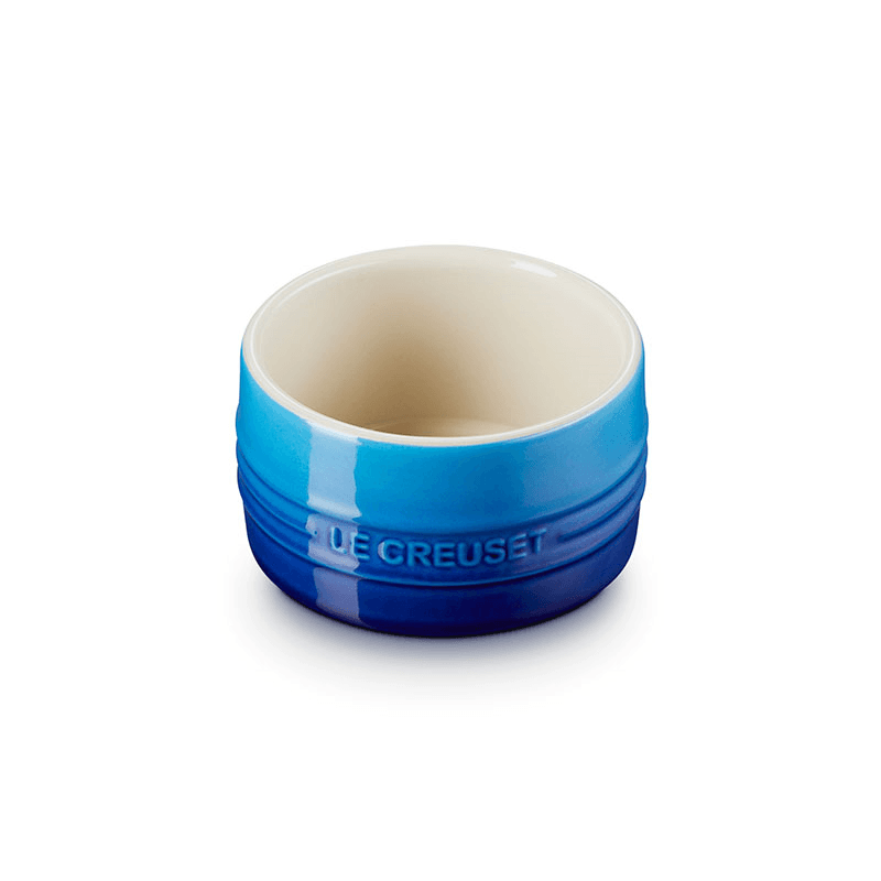 Stoneware Stackable Ramekins, Azure