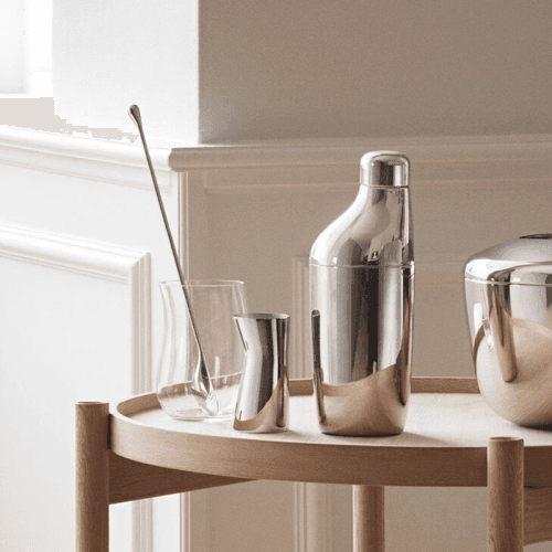 Image showing the Sky Cocktail Shaker Set, Stainless Steel product.