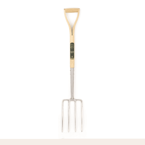 Image showing the Digging fork, H106.5 x W18cm, Natural/Silver product.