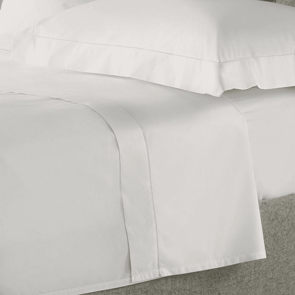 Pimlico - 720 Thread Count Egyptian Cotton King duvet cover, W225 x L220cm, White