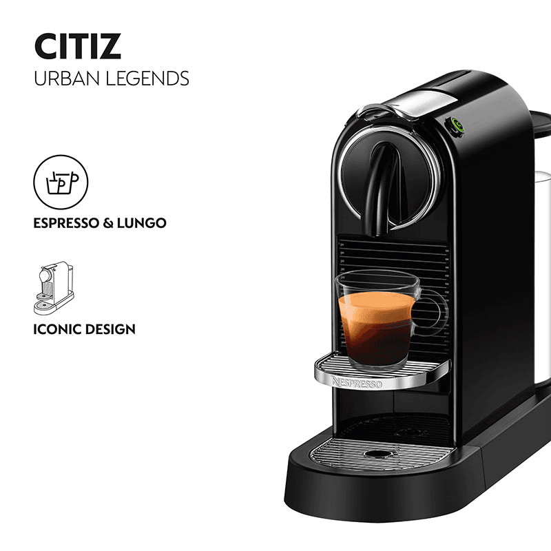 Citiz Coffee Machine, Black