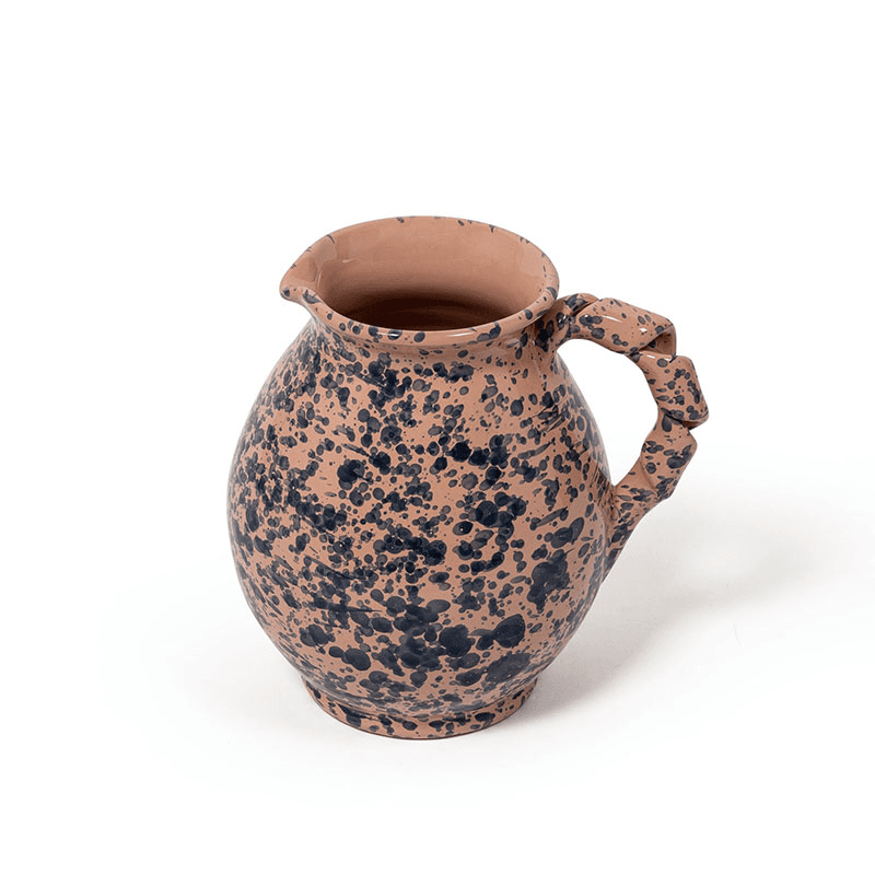 Splatter Jug, 2L, Blue and Pink