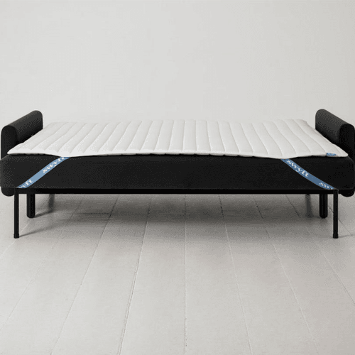 Image showing the Model 04 3 Seater Velvet Sofa, Charcoal product.