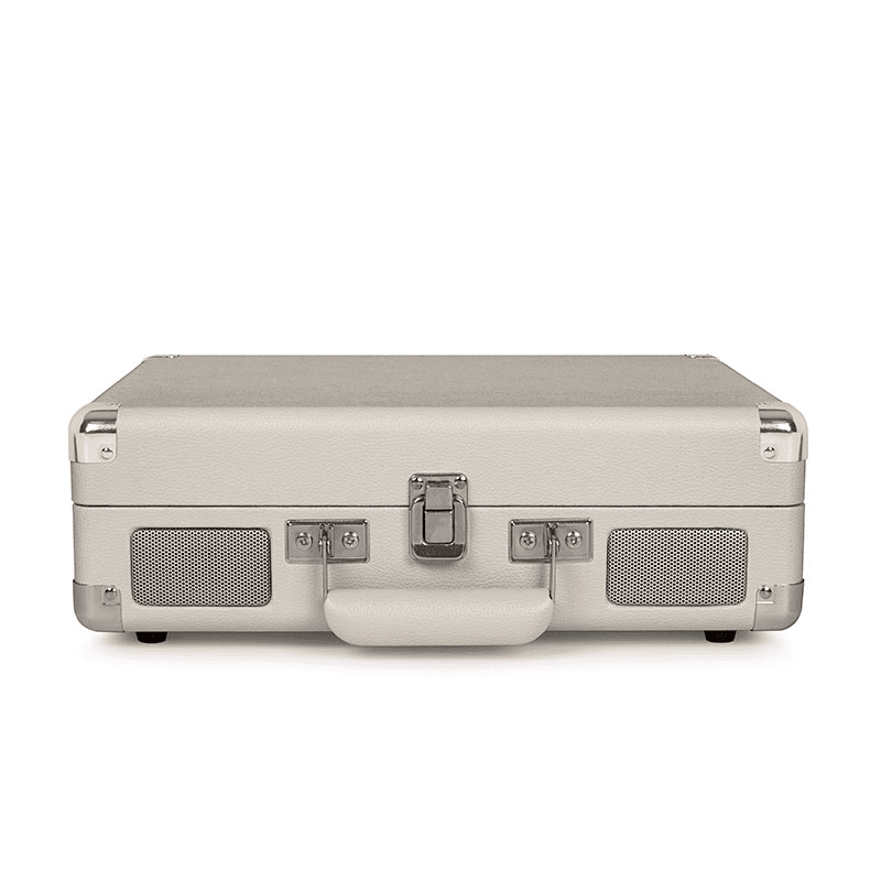 Cruiser Deluxe Plus Portable Turntable, White Sand