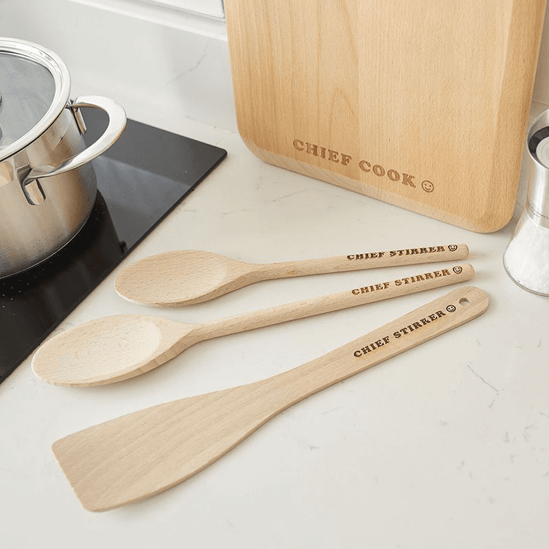 Chief Stirrer Spoon, L30cm, Beech