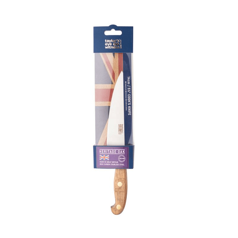 Heritage Oak Cooks Knife, 15cm