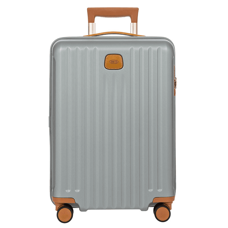 Capri Carry-on Suitcase, H55 x L38 x W23cm, Silver