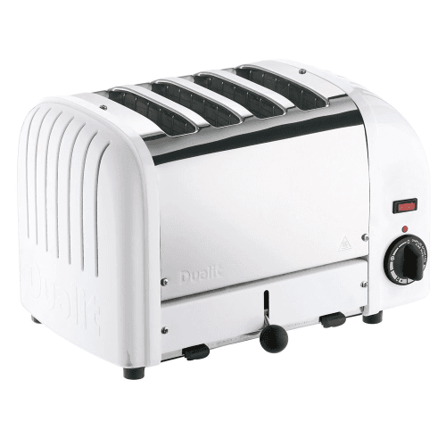 Image showing the Classic Vario 4 slot toaster, White product.