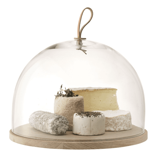 Image showing the Ivalo Dome with ash base, H20.5 x D32cm, clear product.