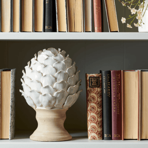 Image showing the Suthfield Decorative Large Artichoke, Off White product.