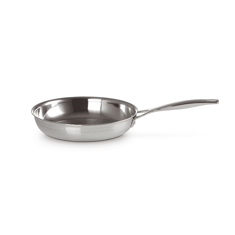 Classic 3-ply Uncoated Frying Pan, 24cm, Stainless Steel