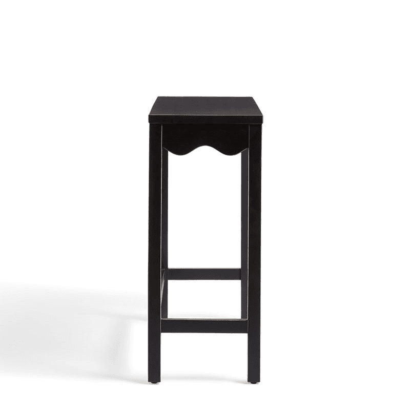 Talasa Console Table, Rubbed Black